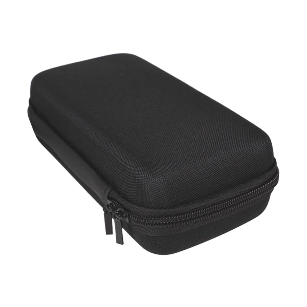 Hairdresser Clipper Case for Men, Hard Travel Storage Organizer for Hair Clippers and Trimmers, Portable Black Razor Care Box