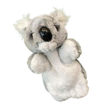 Koala Hand Puppets Cat Wrestling Toy, Plush Interactive Doll, Stuffed Animal Hand Puppet for Kids, 12-Inch Soft Toy