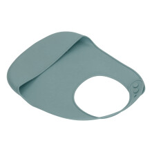 Silicone Lätzchen Weiches wasserdichtes Silikon-Halsband mit Verschluss, Spucktasche, spülmaschinenfestes Baby-Silikon-Lätzchen für 10 bis