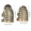 Brass Adjustable Sewing Thimble - Anti-Slip Finger Protector (015 M S) 4