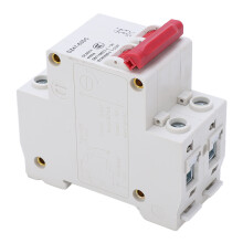 Disyuntor de CC 500 V PV 2P 63A 4KA Interruptor de aire