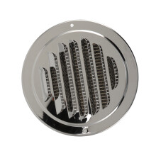304 Stainless Steel Round Exhaust Vent Cover 150mm Duct Grill Cap