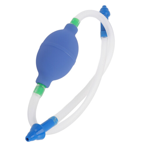 Kit de jeringa de enema tipo bola - plástico azul, 79 g 2