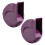Pair 410/510HZ HighLow Pitch Snails Horn Dual Tone 3