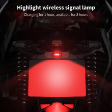 Motorrad-LED-Anti-Kollisions-Warnleuchte 7 Farben Anzeige-Drohnen- Stroboskoplicht Blinklicht Für Auto Motorrad