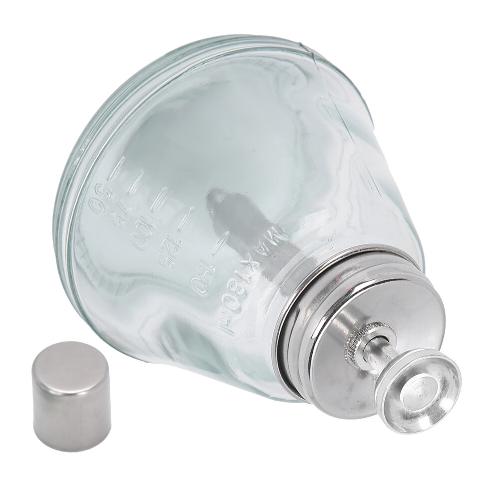 180ml Press-Type Refillable Bottle for Nail Art Liquid Solutions