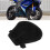Motorcycle Gel Seat Cushion Black Silicone Shock Absorption Ventilation 16