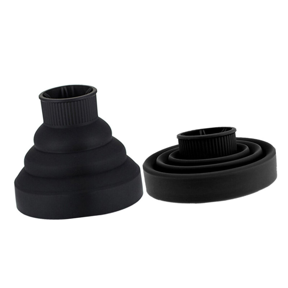 Compact Collapsible Hair Diffuser for Blow Dryer Lightweight Travel Salon Tool