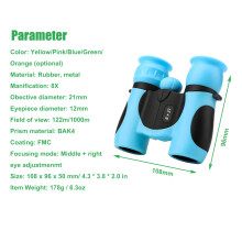 Kinderschitzz binoculars 8x21 Hochauflösend, leicht, stoßfest, Blau