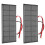 Epoxy 2pcs Polysilicon Solar Cells 3.5V 250mA Mini Solar Panel with Wire 13
