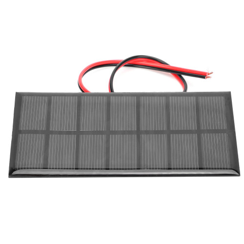 Epoxy 2pcs Polysilicon Solar Cells 3.5V 250mA Mini Solar Panel with Wire 2
