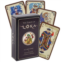 Tarot Oracle Cards Set, 78-Card Tarot Deck for Divination and Party Games, Spiritual Guidance Tarot Cards