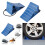 2pcs Portable Wheel Chock Anti Slip Tire Stop 10