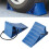 2pcs Portable Wheel Chock Anti Slip Tire Stop 9