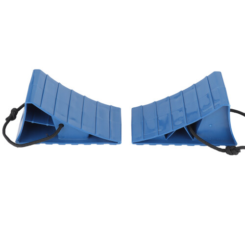 2pcs Portable Wheel Chock Anti Slip Tire Stop 2