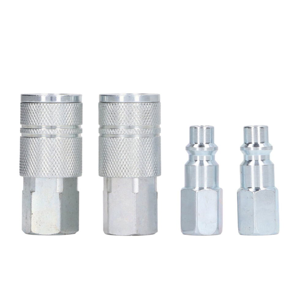 Air Coupler Plug Kit Hose Quick Connect Fittings