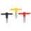 3Pcs T-Shaped Drum Keys with Silicone Covers for Musical Instruments 2
