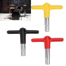 3Pcs T-Shaped Drum Keys with Silicone Covers for Musical Instruments