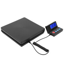 Parcel Scales 50kg Digital Platform Scale with External LCD Display for Packaging Transport EU Plug Adapter