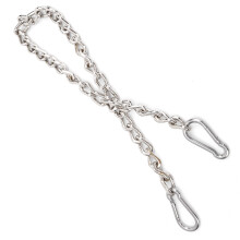 Outdoor LoadBearing Extension Chain Swing Sandbag Hanging Chain with Carabiners