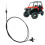 OEM Throttle Cable 7081709 Replace Aluminium Alloy 9
