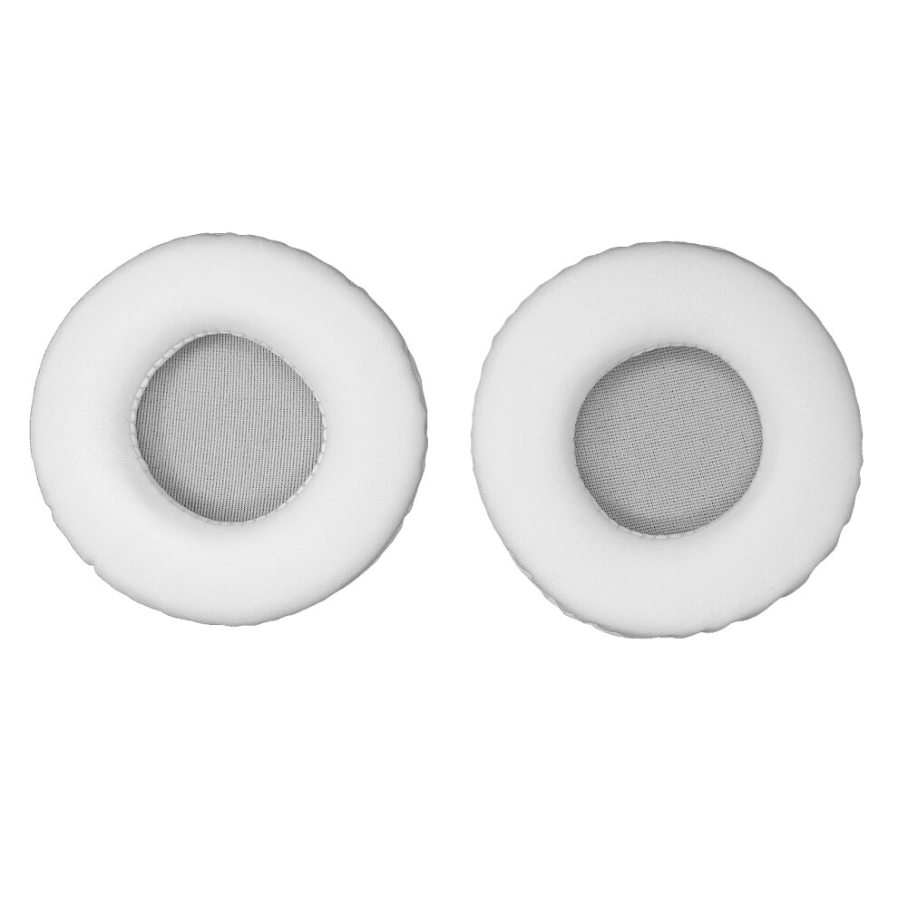 Replacement Pu Leather Ear Pads For 65Mm Headphones - White 9381340819158