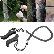 Ferromanganese Hand Chain Saw for Camping & Survival Lightweight and Portable