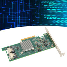 PCI Express x8 Array-Karte SAS2308 6G 2 SAS Mini Schnittstelle Unterstützung für 16TB Festplatten HBA Festplatten-Array-Karte für Datenbank