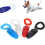 4pcs 2 in 1 Dog Training Clicker & Whistle Set, Plastic, 7x3cm 14