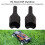 2 Stück Stahl RC Diff Outdrives 32x12.5mm 5mm Schwarz 8