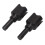 2 Stück Stahl RC Diff Outdrives 32x12.5mm 5mm Schwarz 6