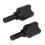 2 Stück Stahl RC Diff Outdrives 32x12.5mm 5mm Schwarz 13