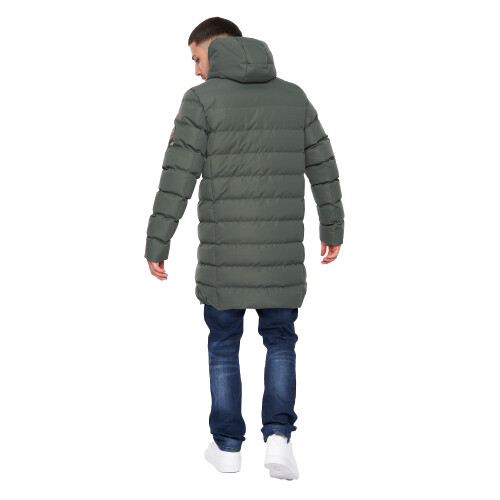 (M, Olive) Crosshatch Mens Longkamp Jacket 1