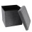 Foldable Storage Ottoman Bench, Multi-Purpose Seat, 30x30x30cm 15