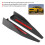 Black Side Skirts for Ford Mustang Roush 2015+ ABS Splitter Winglet 6