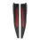 Black Side Skirts for Ford Mustang Roush 2015+ ABS Splitter Winglet 7