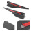Black Side Skirts for Ford Mustang Roush 2015+ ABS Splitter Winglet 1