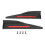 Black Side Skirts for Ford Mustang Roush 2015+ ABS Splitter Winglet 2