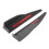 Black Side Skirts for Ford Mustang Roush 2015+ ABS Splitter Winglet 11