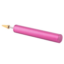 Red Leather Edge Treatment Tool with Corrosion-Resistant Alloy Core
