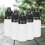 50 pcs 10ml Portable Squeezable Eye Drop Bottles Black, 2x6cm 4