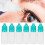 50Pcs 10ml Green Eye Liquid Dropper Bottles Squeezable Containers with Lids 14