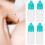50Pcs 10ml Green Eye Liquid Dropper Bottles Squeezable Containers with Lids 9