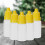 50pcs 5ml Yellow Squeezable Eye Liquid Dropper Bottles 1.7x4.7cm 7