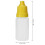 50pcs 5ml Yellow Squeezable Eye Liquid Dropper Bottles 1.7x4.7cm 12