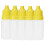 50pcs 5ml Yellow Squeezable Eye Liquid Dropper Bottles 1.7x4.7cm 16