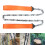 Outdoor Mini Pocket Hand Chain Saw 33T Logging Camping Tool Orange 9