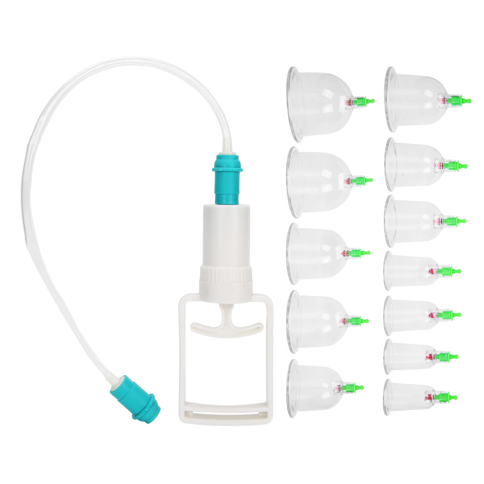 Vacuum Suction Cupping Set - 12pcs for Effective Home Body Massage