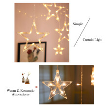 LED String Lights 2.5m, 8 Modes, Waterproof for Home, Wedding & Party