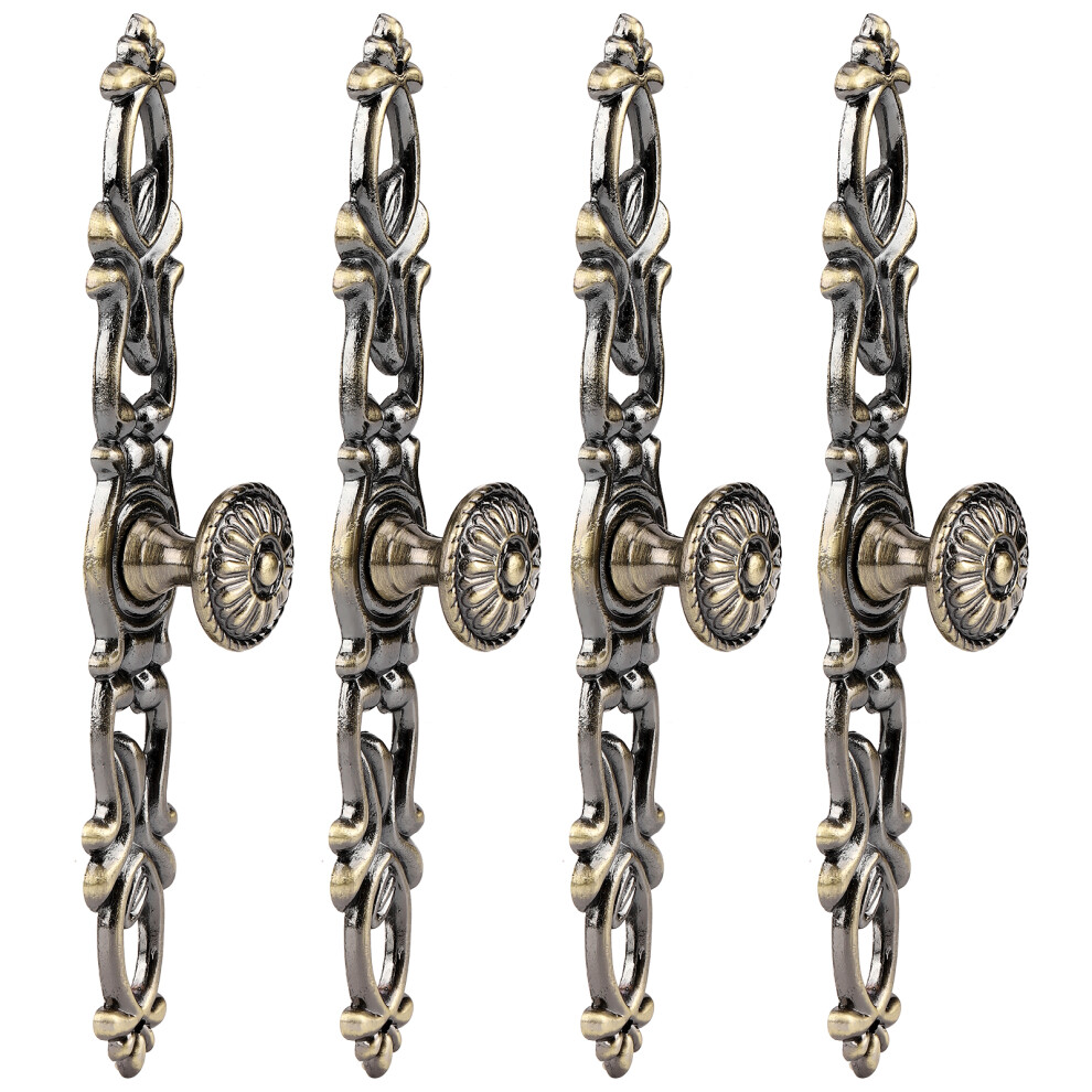 Bronze Zinc Alloy 4 Sets Cabinet Handles 15Cm Drawer Pulls Hardware 6951340831394